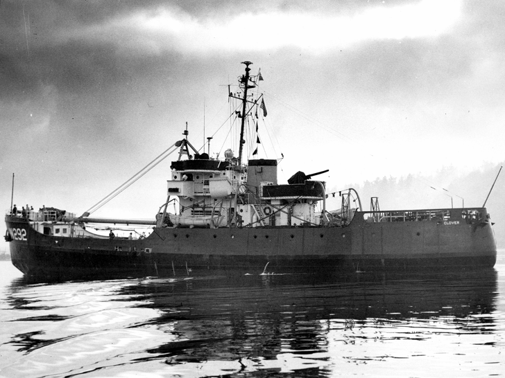 Photo of U.S. Coast Guard Cutter Clover, 1953