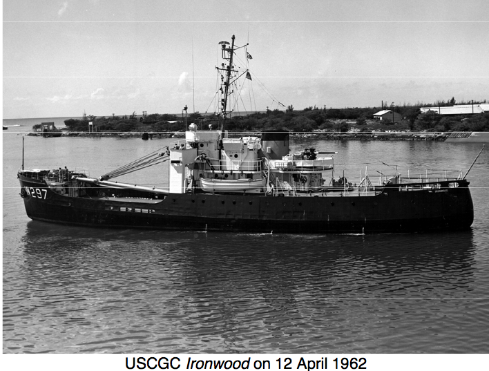 U.S. Coast Guard Cutter Ironwood 1962