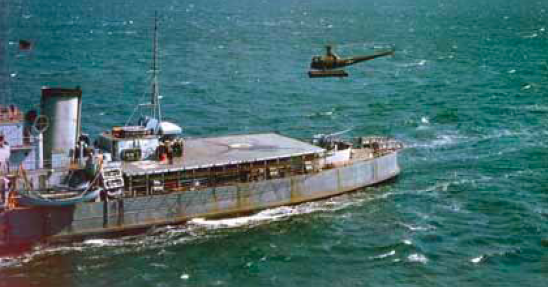 U.S. Coast Guard Cutter Cobb, world's first helicopter carrier
