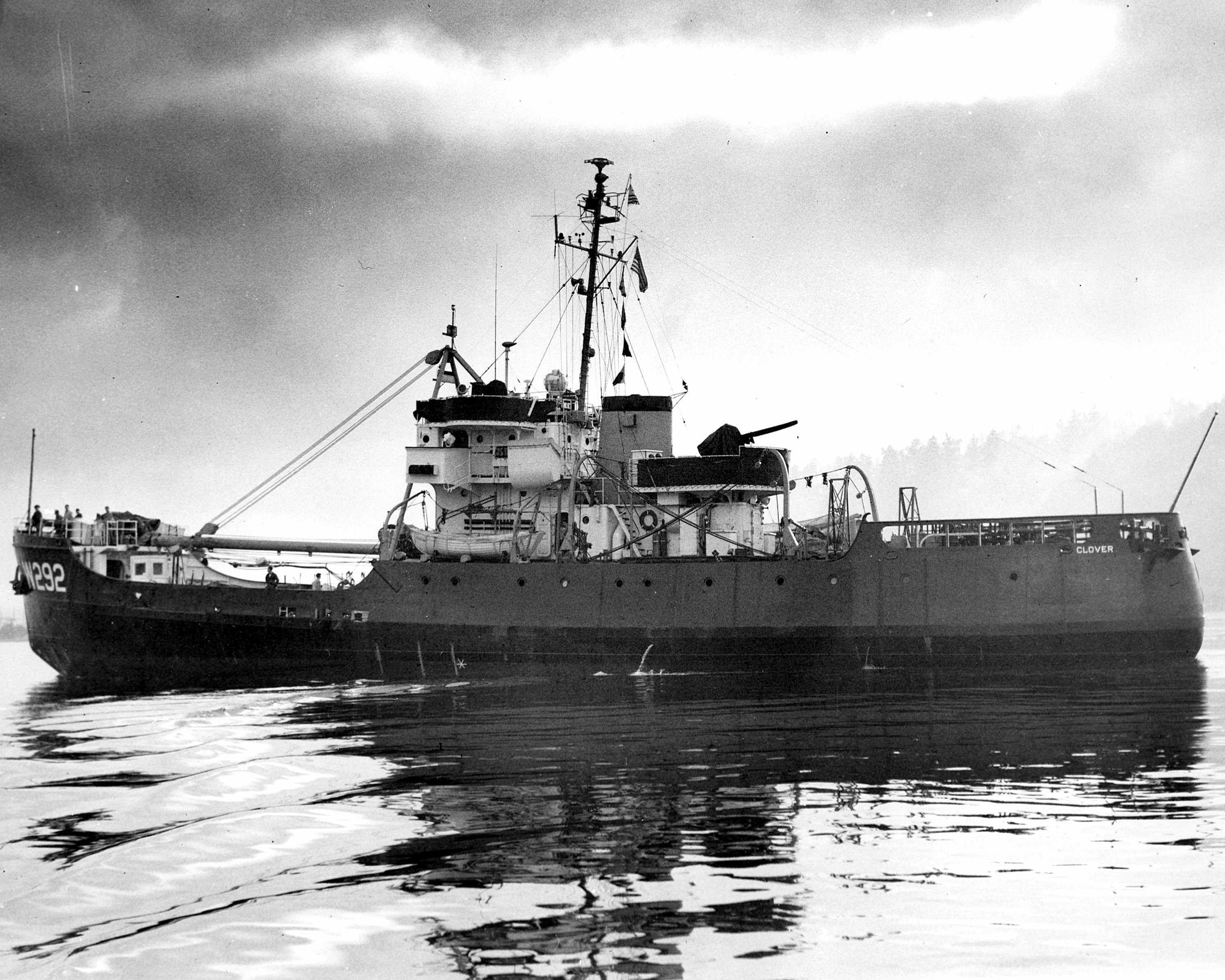 Photo of the U.S. Coast Guard cutter CLOVER