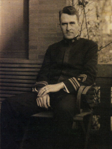Photo of LCDR LeRoy Reinburg taken after his return from Europe in World War I